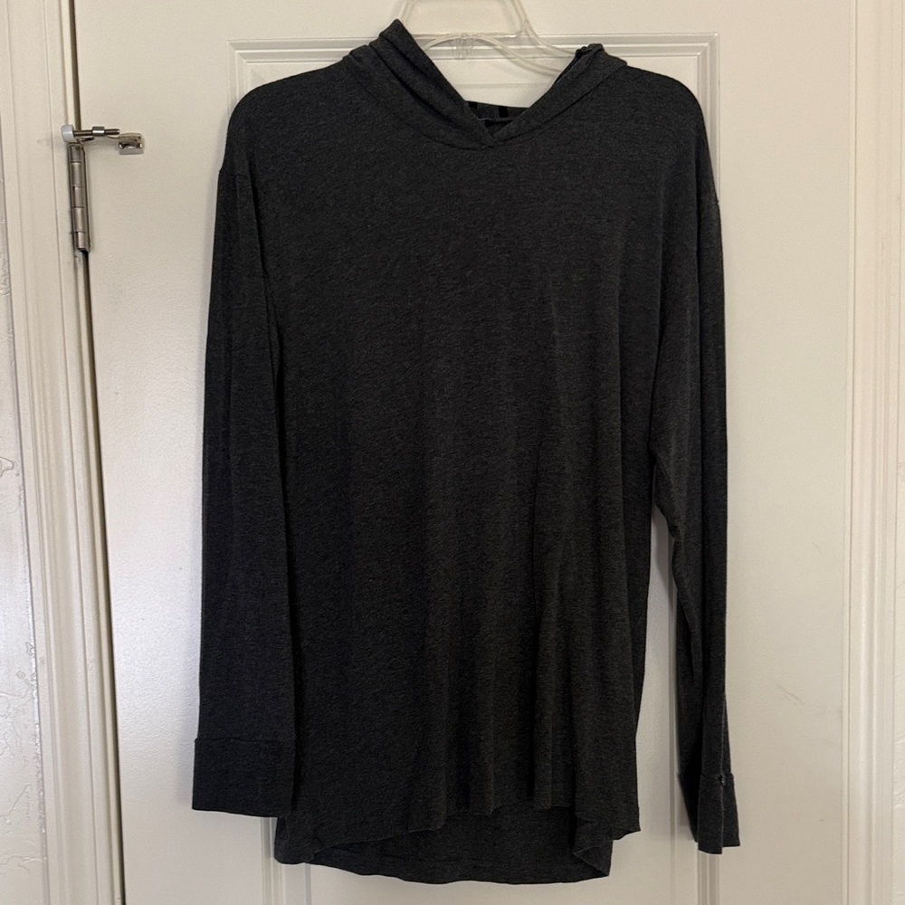 Men's Black Lightweight Hoodie Jacket